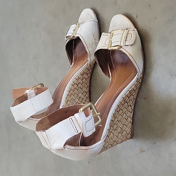 Sandal wedges with ankle strap - Picture 2 of 5